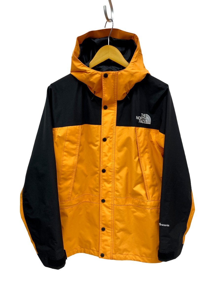 THE NORTH FACE (ザノースフェイス) Mountain Light Jacket マウンテン ライト ジャケット NP11834 M オレンジ×ブラック メンズ/028