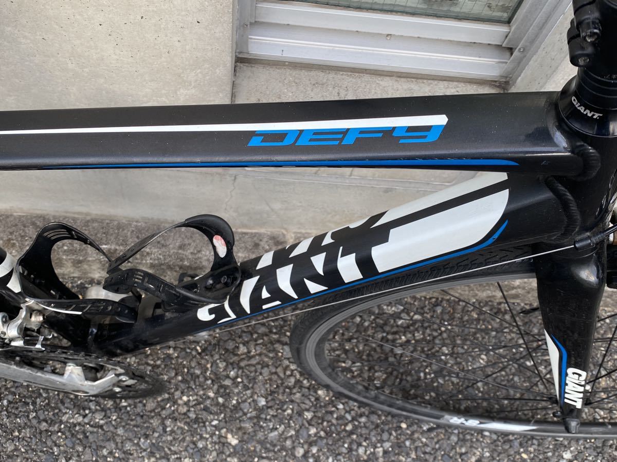 フ4554M☆GIANT ジャイアント DEFY3 アルミロードバイク SHIMANO 2×8S