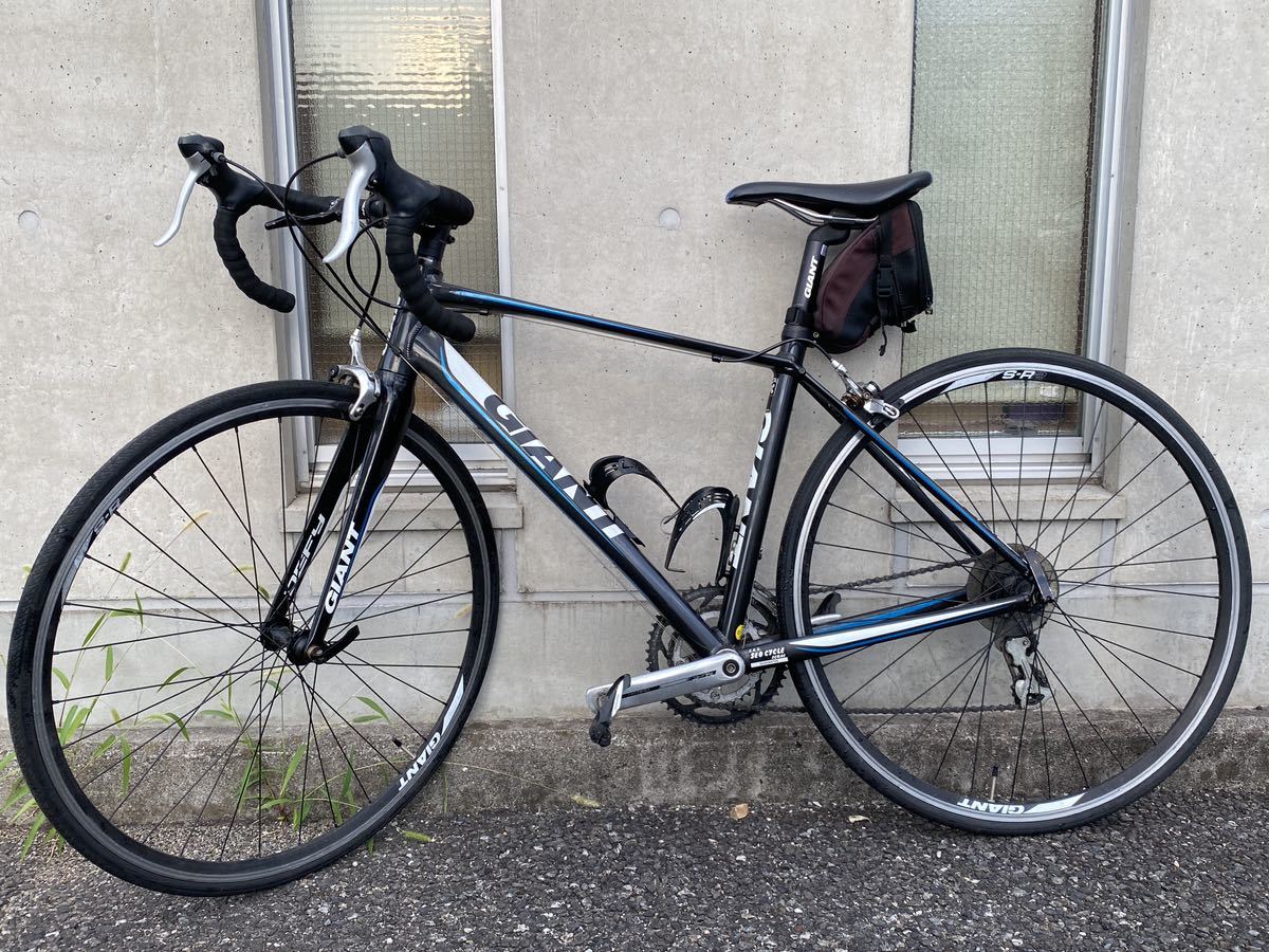 フ4554M☆GIANT ジャイアント DEFY3 アルミロードバイク SHIMANO 2×8S
