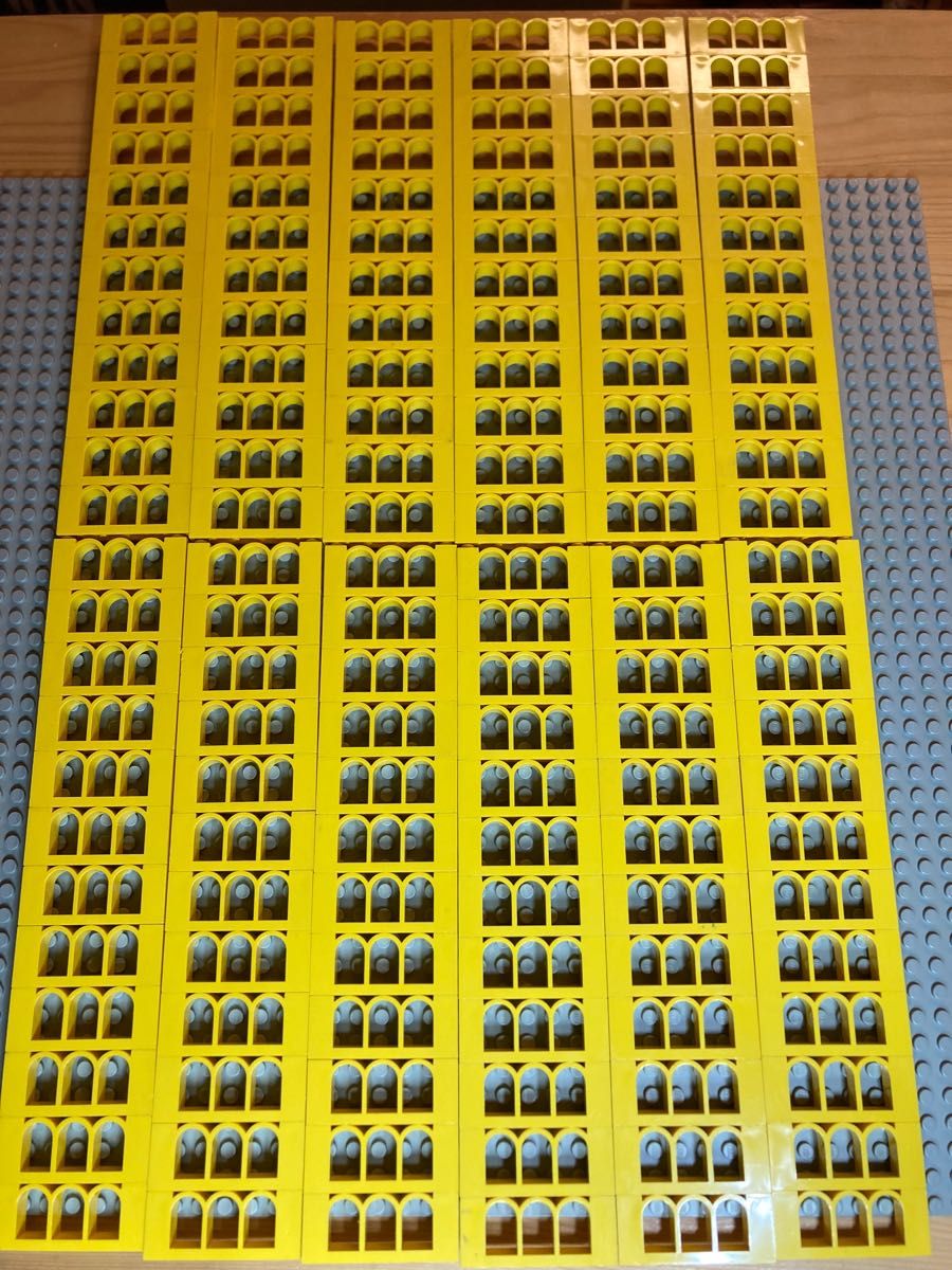 【今だけこのお値段】レゴ　LEGO バケツ　ゲートフェンス柵144個セット