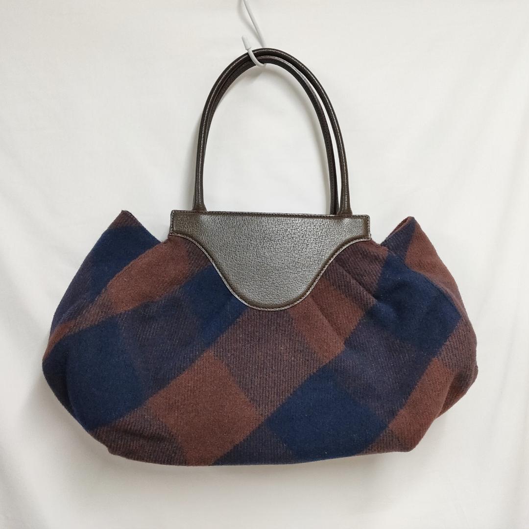 ○★新品 未使用 Vivienne Westwood ブランケットチェック 茶○●