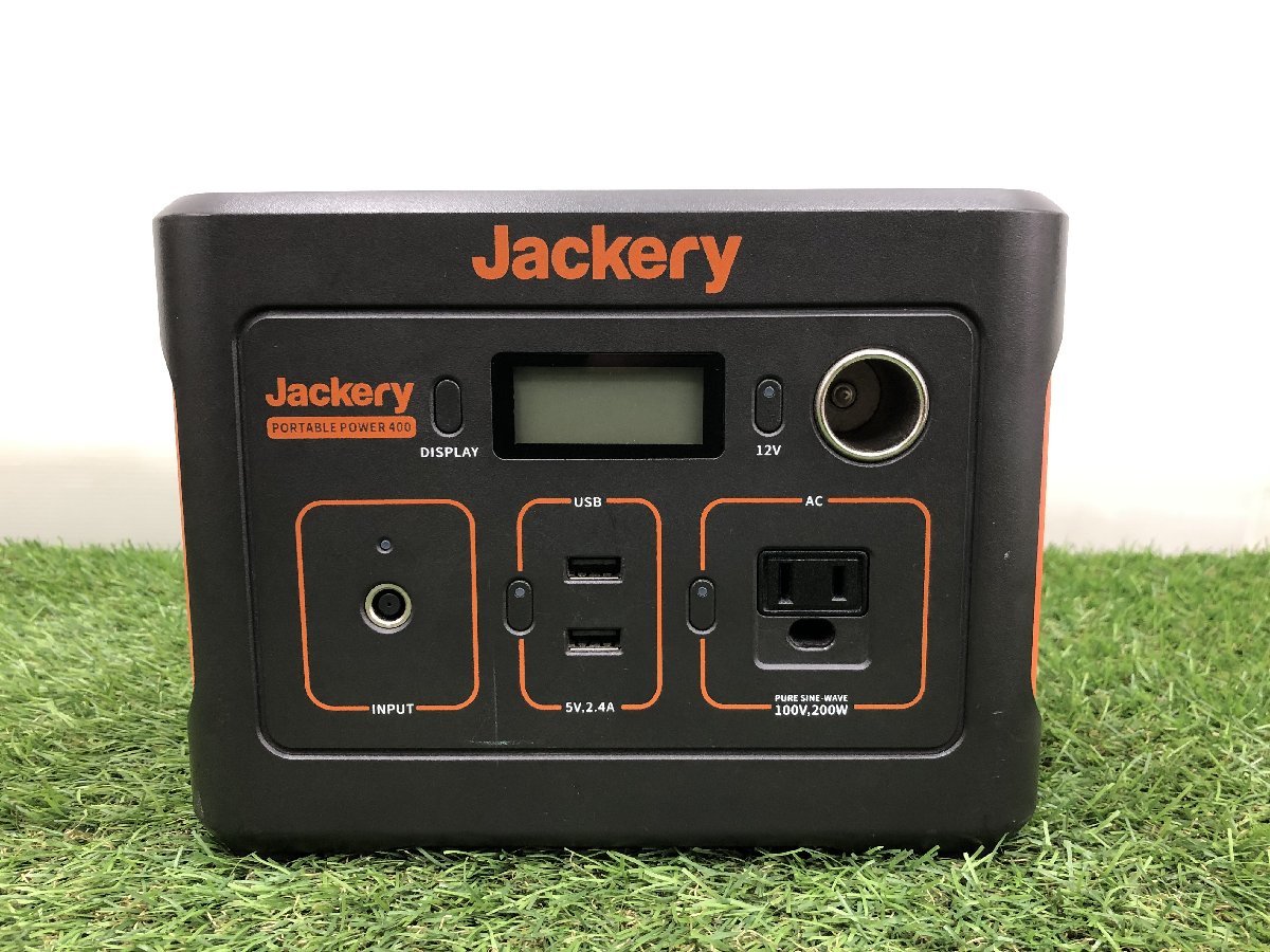 品揃え豊富で 【中古品】Jackery ポータブル電源 400 大容量112200mAh