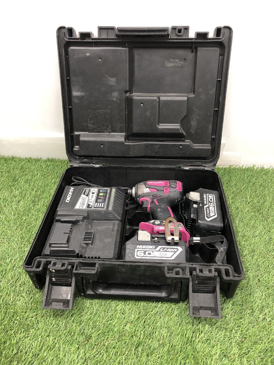 大特価 【中古品】★HiKOKI(旧日立工機) コードレスインパクトドライバ レッド WH18DDL2(2LYPK)(R) ITP019P9GE68 本体 大特価 【中古品】★HiKOKI(旧日立工機) コードレスインパクトドライバ レッド WH18DDL2(2LYPK)(R) ITP019P9GE68 本体