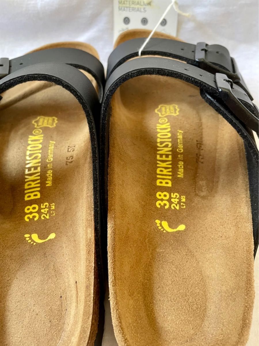 新品 未使用】birkenstock ビルケンシュトック アリゾナ ブラック