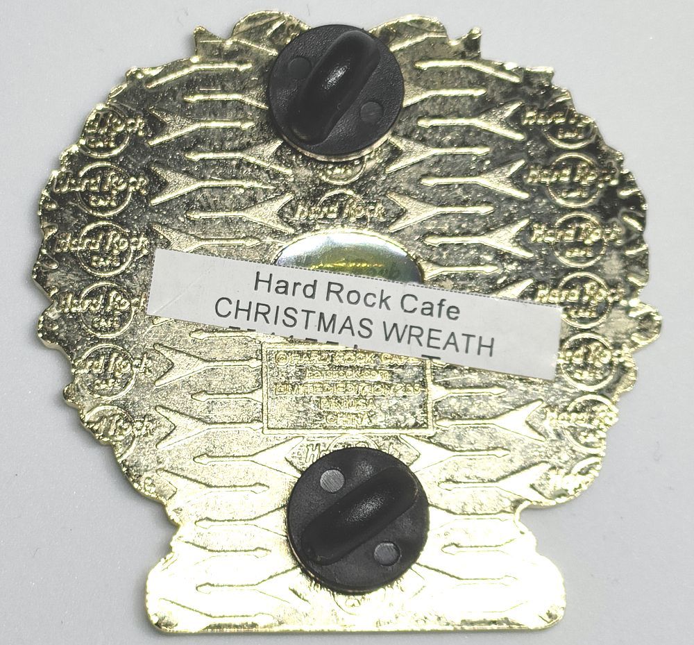 ピンズ　ハードロックカフェ UCW大阪　クリスマス リース 2005　HARD ROCK CAFE UCW OSAKA CHRISTMAS WREATH PIN ピンバッジ ピンバッチ_画像2