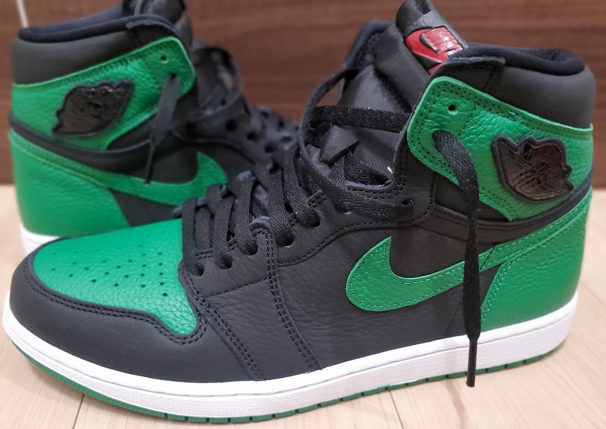 品質満点! 1 Jordan Air Nike 29.5cm Retro 黒 白 ジョーダン 緑 グリーン Green Pine Black OG High 29.5cm 品質満点! 1 Jordan Air Nike 29.5cm Retro 黒 白 ジョーダン 緑 グリーン Green Pine Black OG High 29.5cm