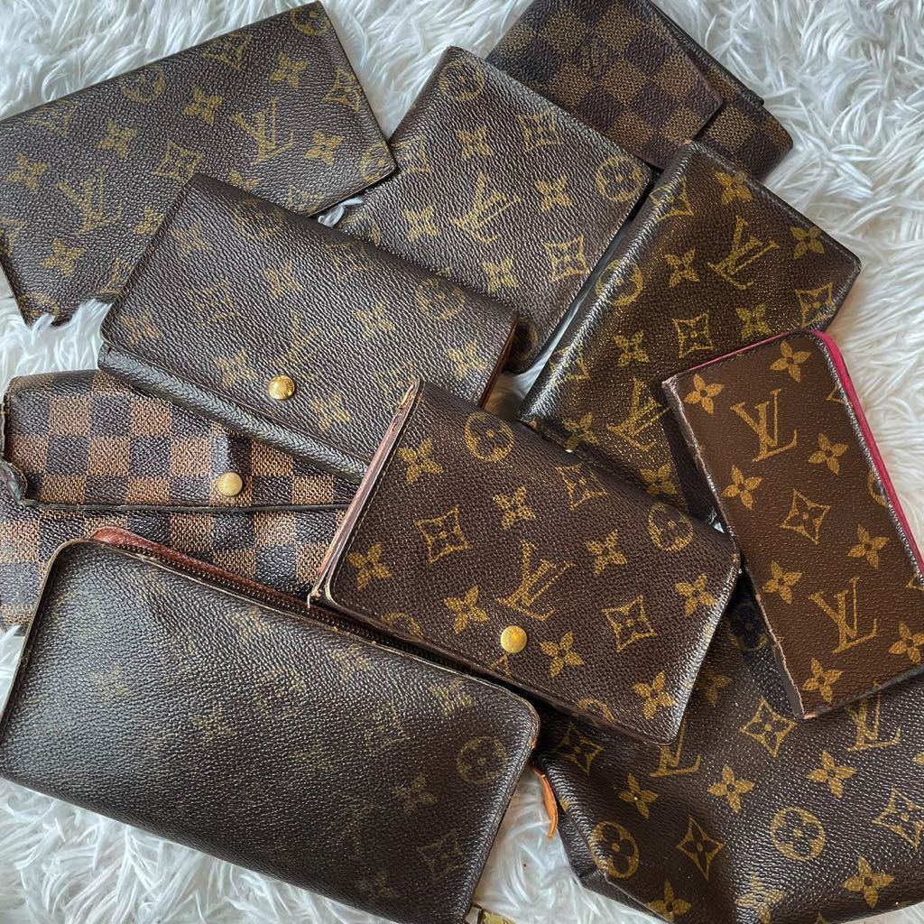 1円〜 まとめ LOUIS VUITTON ルイヴィトン モノグラム ダミエ サイフ