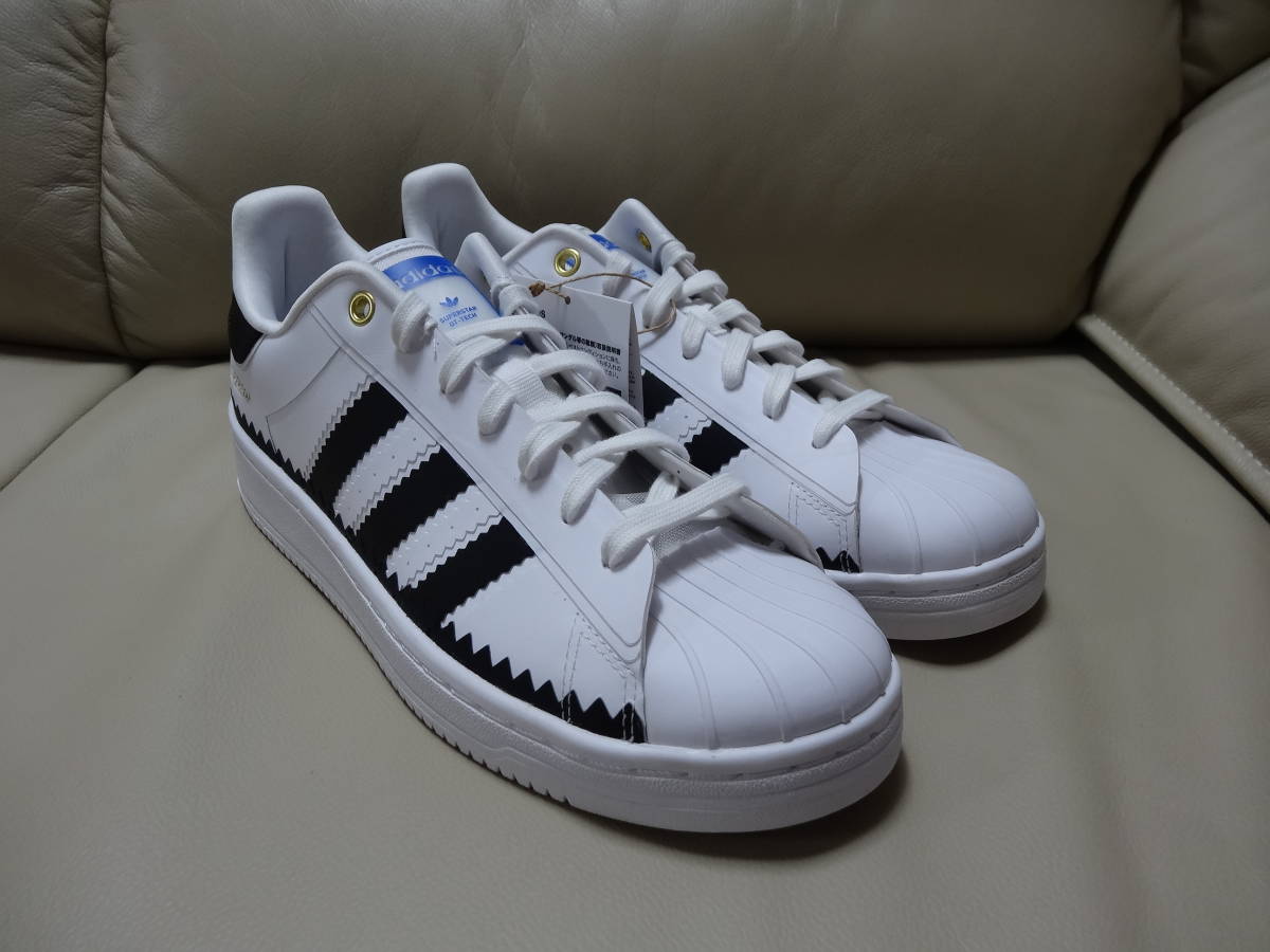 adidas SUPERSTAR TECH GZ7635 10 28cm アディダス スーパースター テック スニーカー シューズ イージーブースト スタンスミス フォーラム_画像2