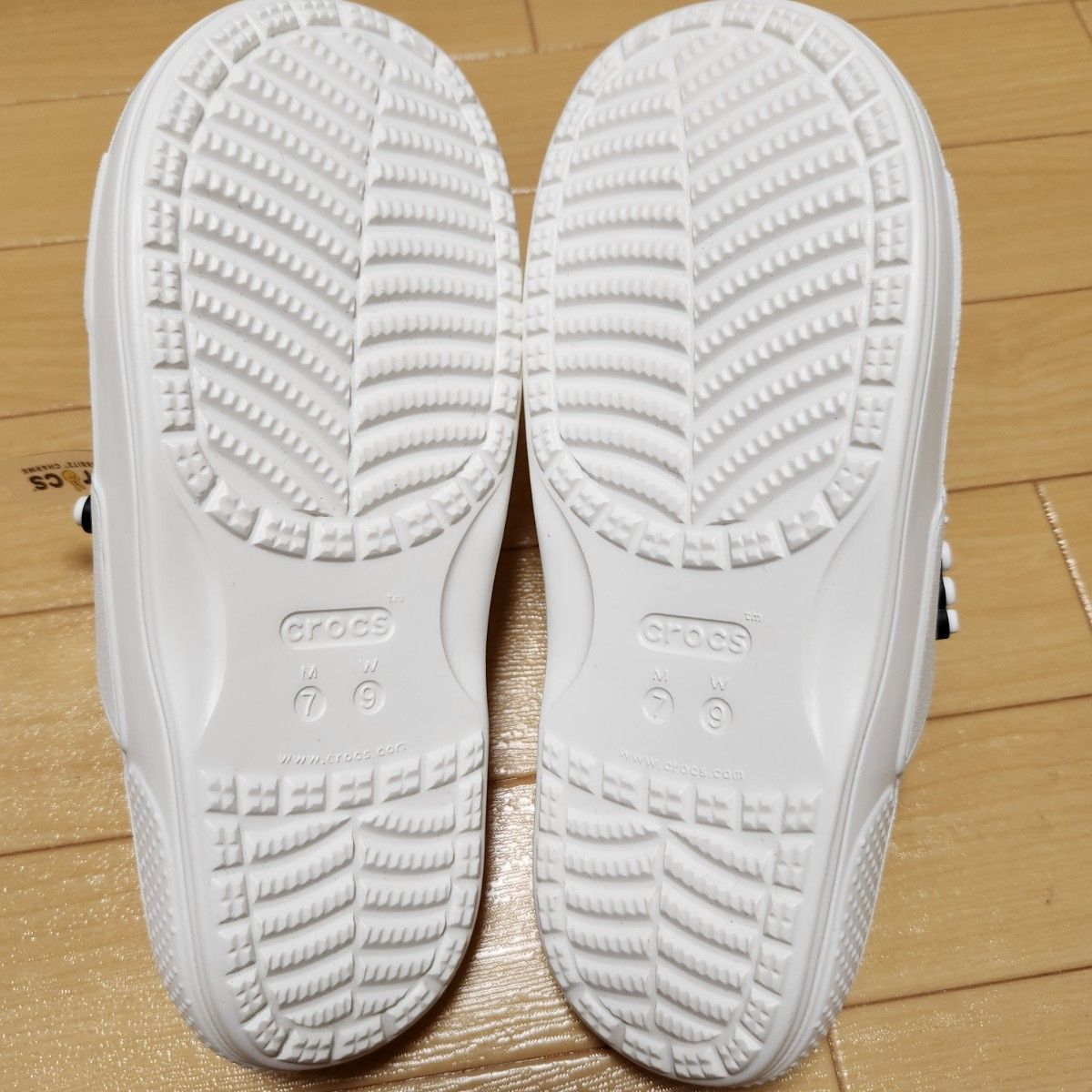 最終値下げ【新品】クロックス crocs クロックスサンダル ホワイト