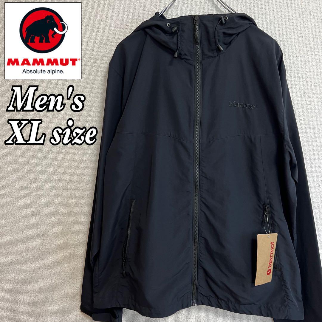 贅沢品 Marmot マーモット ナイロンジャケット ブラック メンズ XL