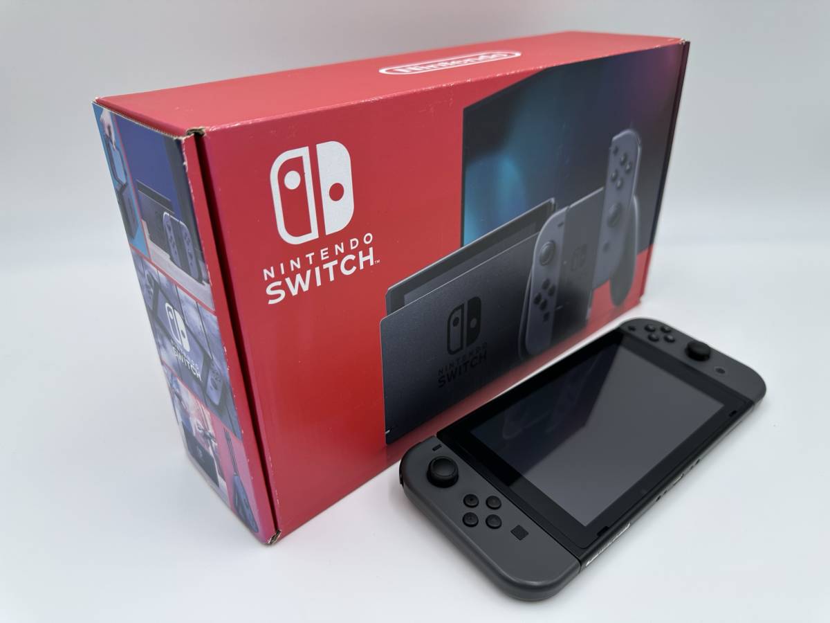 Nintendo Switch本体(グレー)HAD-S-KAAAA 動作確認済み - 通販