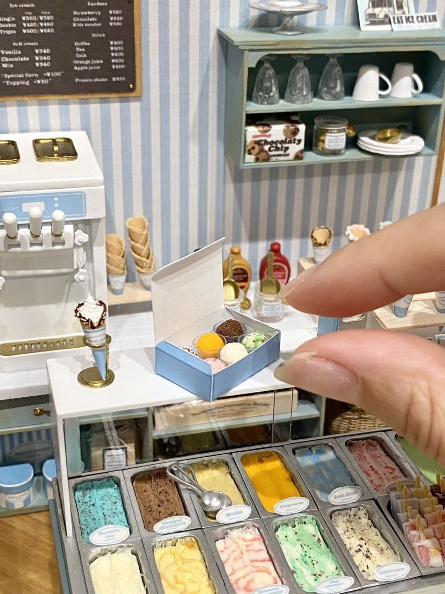Yahoo!オークション - 【Petite peche 】ミニチュア アイス Yahoo!オークション - 【Petite peche 】ミニチュア アイス