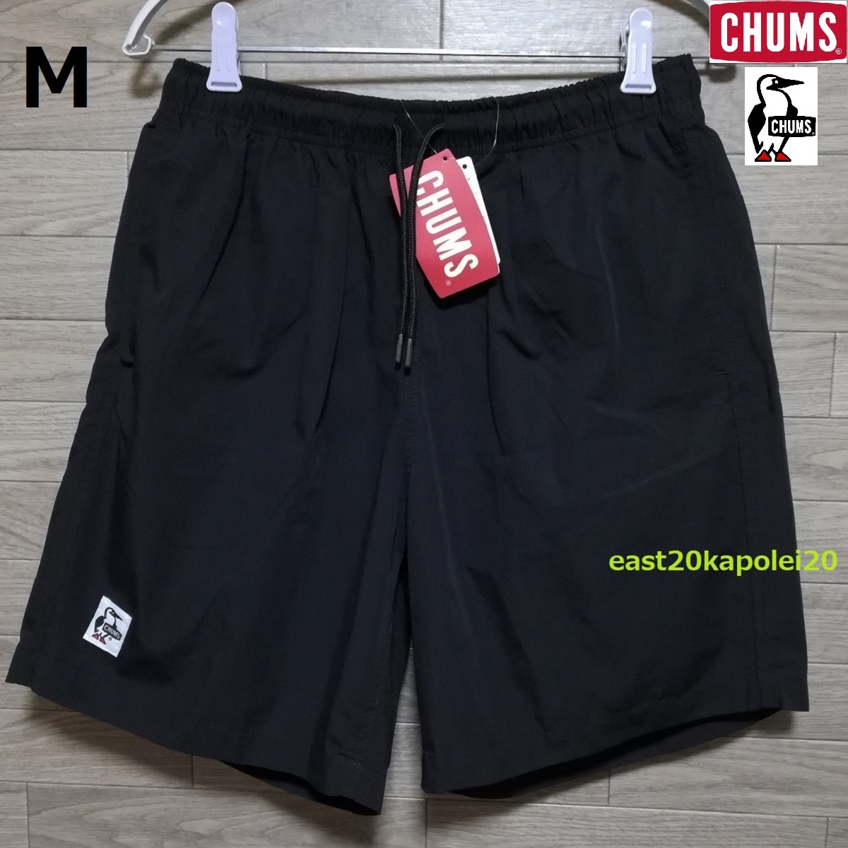  новый товар CHUMS Chums Plunge Divers план ji Divers мужской одежда низ шорты шорты M чёрный черный не использовался CH03-1296