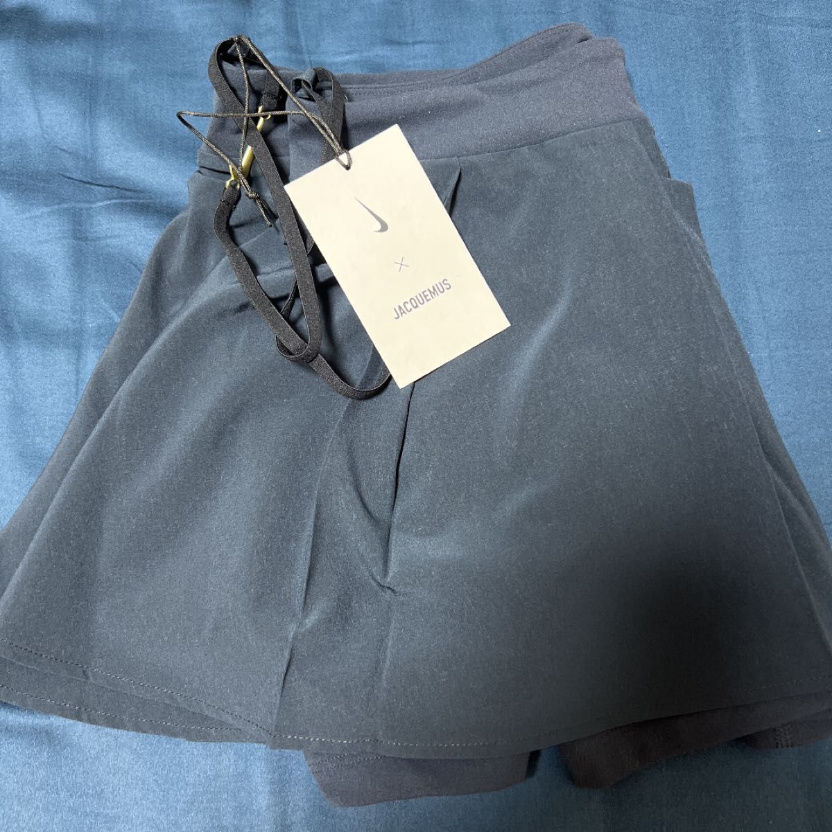 Mサイズ　NIKE JACQUEMUS WMNS SKIRT ナイキ ジャックムス スカート ネイビー