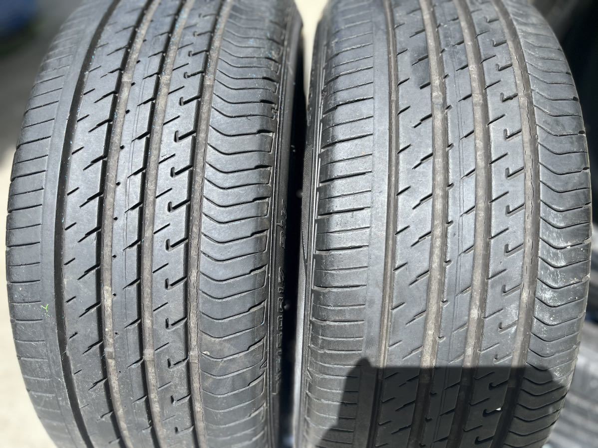 ダンロップVEURO　スポンジ入り　215/50R17 中古4本バリ山 ヒビ有り_画像3