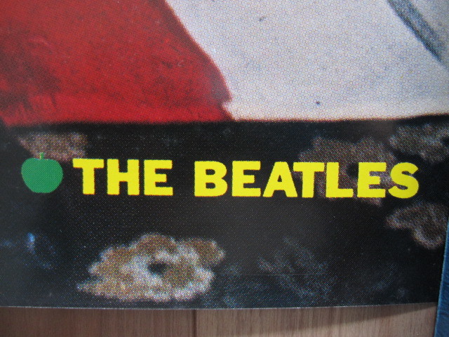 ビートルズ Beatles　ポスター　アメリカ国旗（星条旗）の前で　裏面：75年に期待されるロック・アーティストたち_画像6