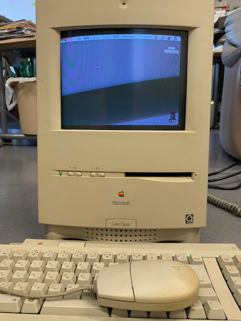 ランキングや新製品 Macintosh COLOR CLASSIC Apple M1600 かなり綺麗