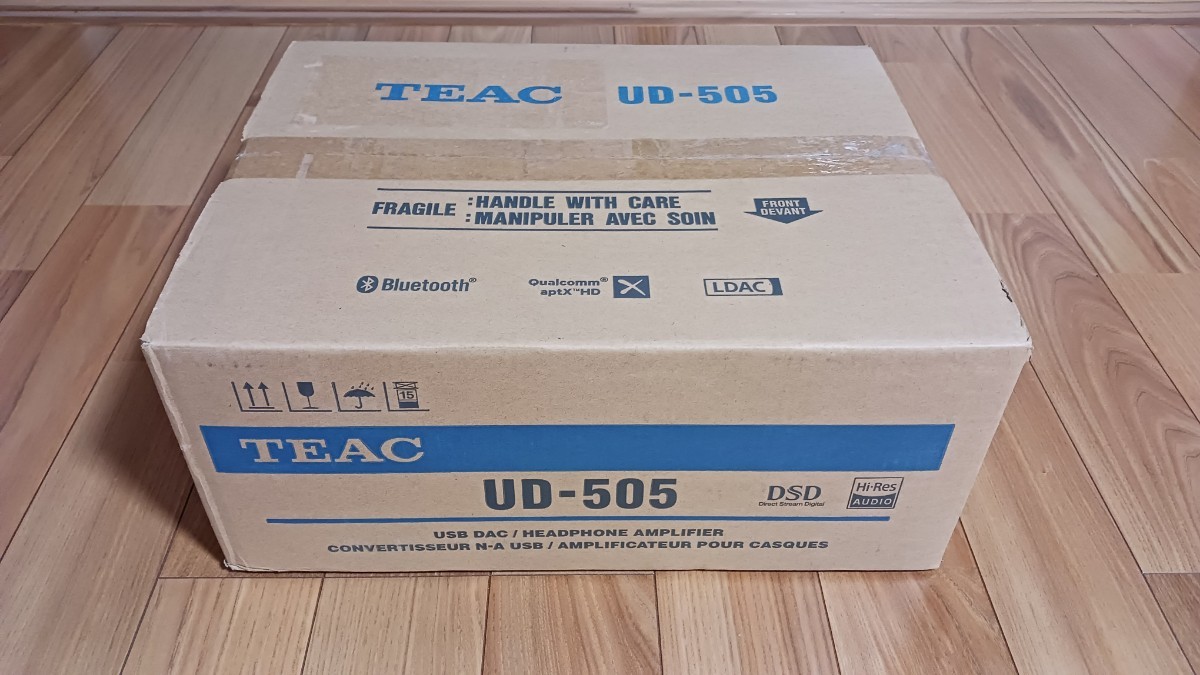 売れ筋がひ！ ☆美品☆ TEAC UD-505 USB DAC ヘッドホンアンプ 2020年