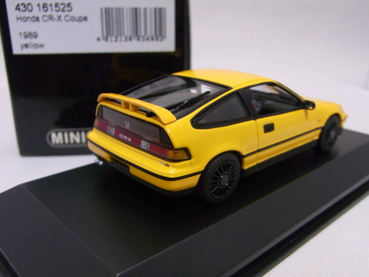 Yahoo!オークション - レアカラー黄 HONDA CR-X Coupe 1989 Yahoo!オークション - レアカラー黄 HONDA CR-X Coupe 1989