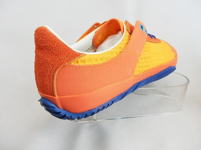  men's V Asahi finisher 11121 orange / slow jo King exclusive use shoes 25.0cm stock disposal. super-discount special price / rare price. last Chance.