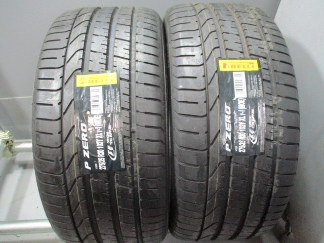 SR547☆サマー 新品タイヤ☆在庫アリ！275/35R20 102Y XL r-f MOE 夏2本価格！ピレリーP ZERO 事業所/営業所止め送料無料_画像1