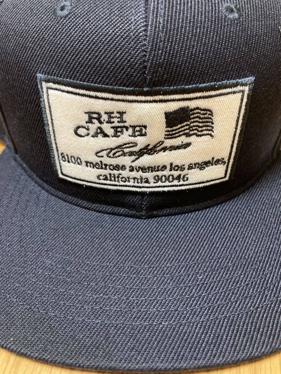 Ron Herman ロンハーマン カフェ キャップ RH CAFE 新品未使用 ネイビー 紺
