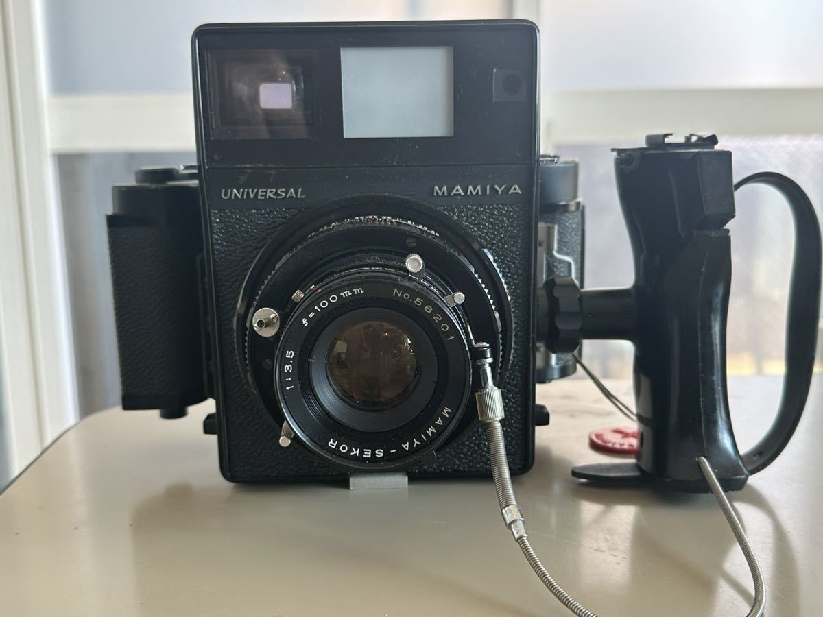 MAMIYA UNIVERSAL PRESS + SEKOR 100 f/3.5マミヤ-日本代購代Bid第一
