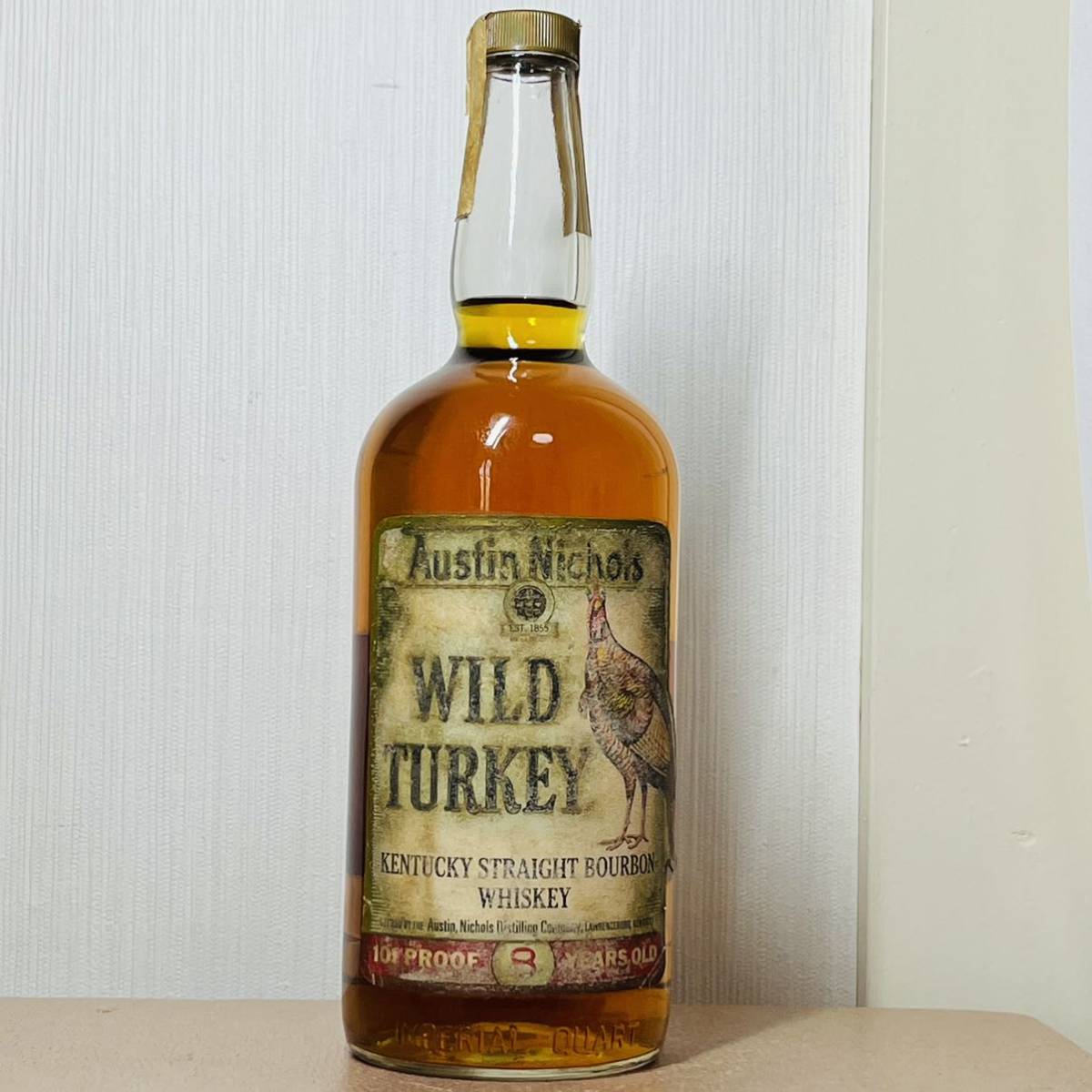 WILD TURKEY ワイルドターキー 8年 バーボンウイスキー 古酒 旧ボトル