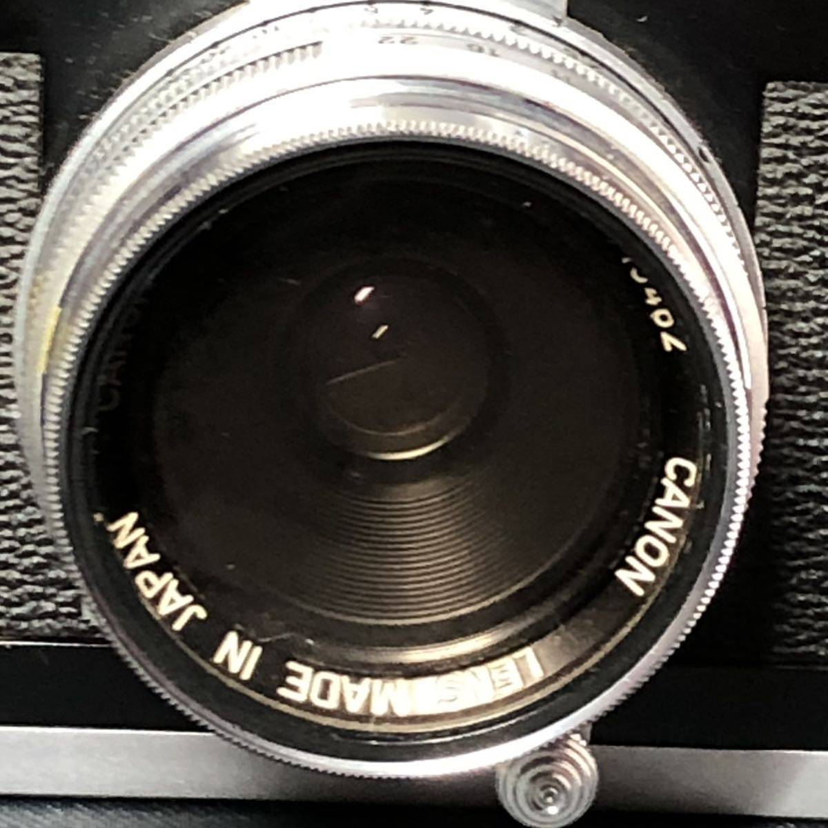 キャノン Canon 7 MODEL フィルム レンジファインダーカメラ アクセサリーカプラー付き ジャンク扱い 当時物_画像8