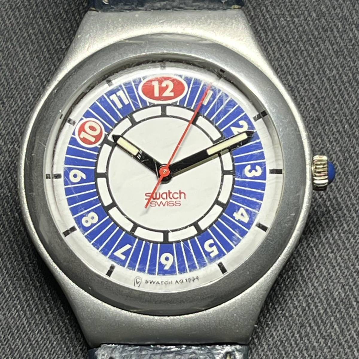 ヤフオク! - Swatch スウォッチ IRONY メンズ腕時計 アルミ...