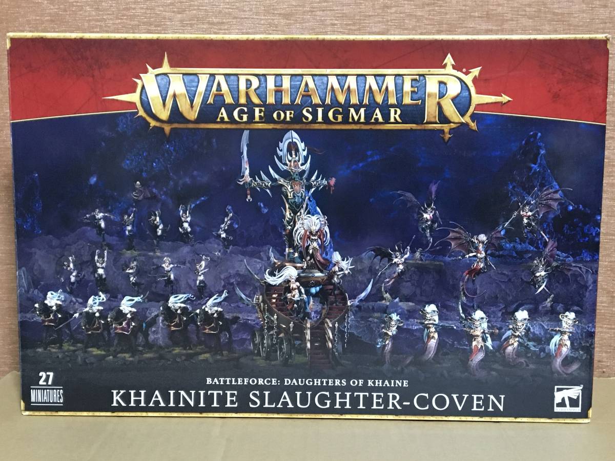 結婚祝い ドーター・オヴ・カイン AoS ウォーハンマー カイナイト・スローターコヴン SIGMAR OF AGE WARHAMMER バトルフォース 未組立品 ウォーゲーム 結婚祝い ドーター・オヴ・カイン AoS ウォーハンマー カイナイト・スローターコヴン SIGMAR OF AGE WARHAMMER バトルフォース 未組立品 ウォーゲーム