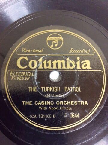 QM112 SPレコード THE TURKISH PATROL・THE FORGE IN THE FOREST/THE CASINO ORCHESTRA_画像3