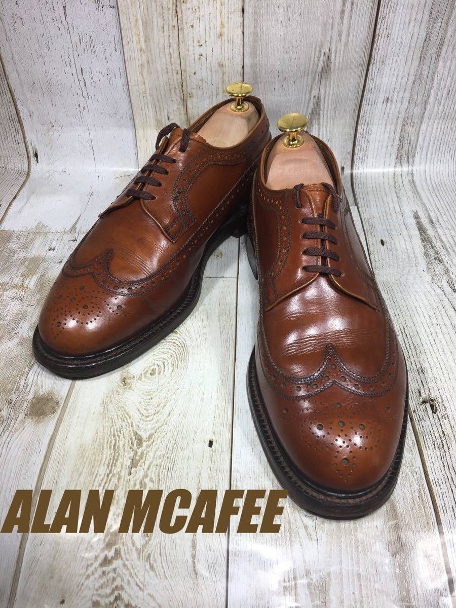 Alan McAfee アランマカフィー フルブローグ UK7H 26cm