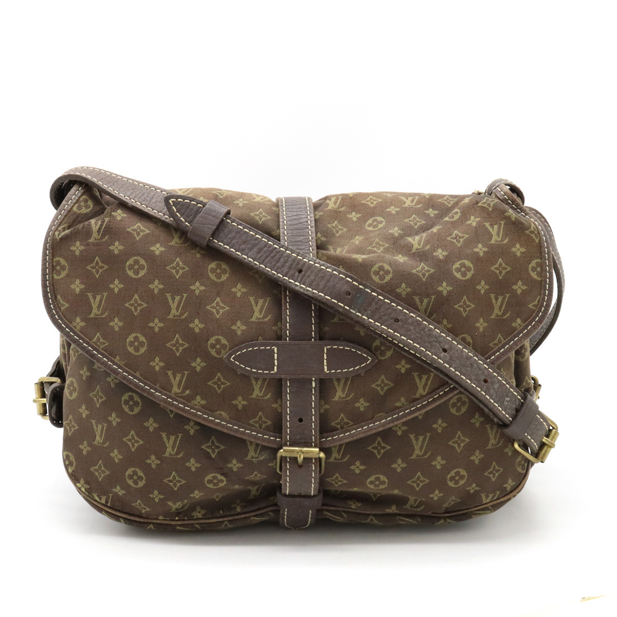 LOUIS VUITTON ルイ ヴィトン モノグラムミニラン ソミュール30