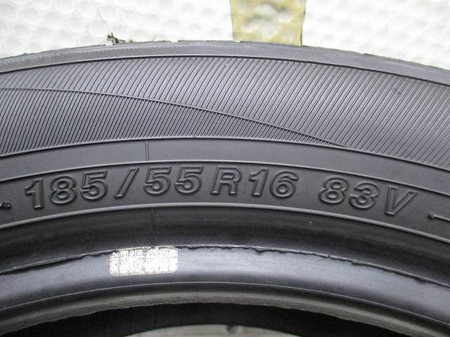 送料無料!! 185-55R16 9分山 ヨコハマ ブルーアースES32 2022年製 中古タイヤ1本(GM-6763）_画像5