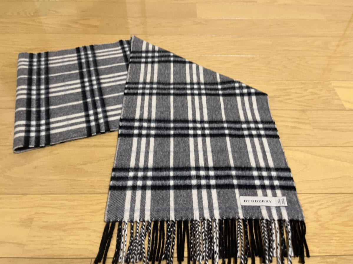 人気メーカー・ブランド BURBERRY バーバリー マフラー カシミア100