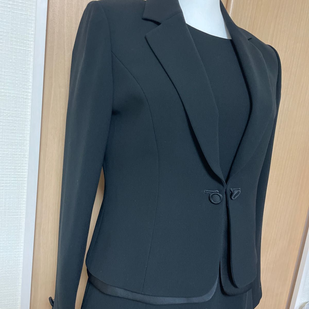 東京ソワール FIGAROCLUB 礼服喪服11号 ブラックフォーマル、11号