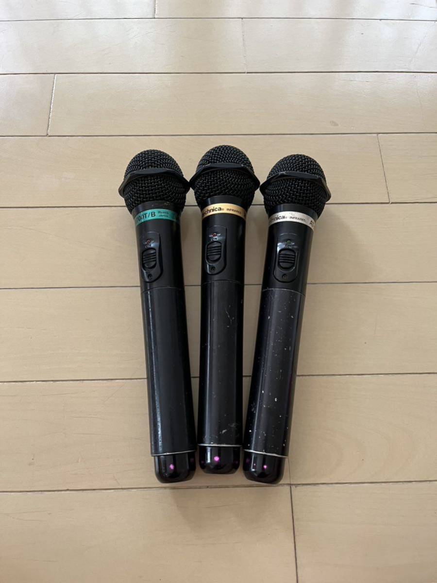 ☆激安発送☆ 通電確認済み audio-technica オーディオテクニカ赤外線ワイヤレスマイク AT-CLM700T/AB☆3本セット☆現状品 の商品詳細 | Yahoo!オークション | One Map by FROM JAPAN