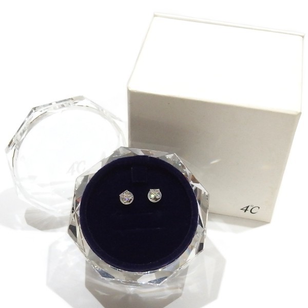定番のお歳暮&冬ギフト プラチナ 美品☆4℃ ダイヤモンド ヨンドシー