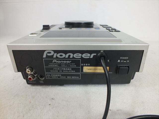 * PIONEER Pioneer CDJ-100S CDJ б/у текущее состояние товар 230801N3185