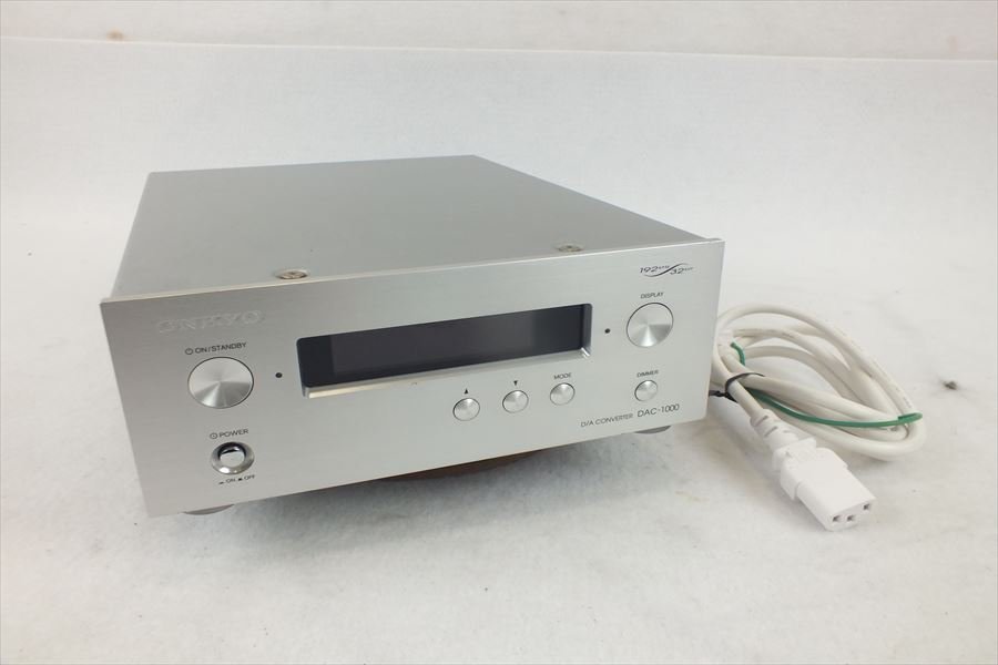 ☆ ONKYO オンキョー DAC-1000 DAコンバーター 動作音出し確認済 中古