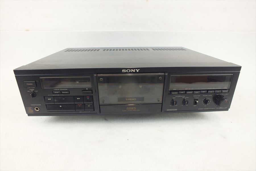 ☆ SONY ソニー TC-K555ESX カセットデッキ 中古現状品 230707A5074