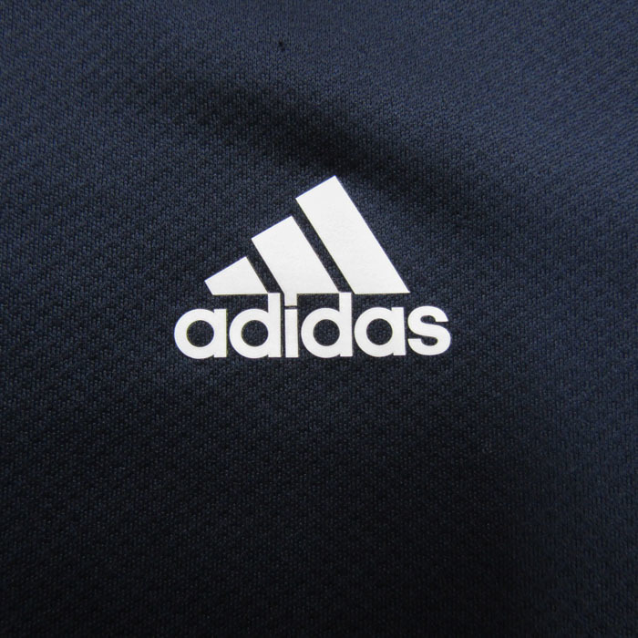 アディダス 半袖Ｔシャツ 無地 エアロレディ スポーツウェア トップス 大きいサイズ レディース OTサイズ ネイビー adidas_画像4