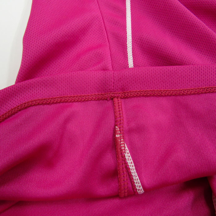 アシックス 長袖Tシャツ メッシュ ワンポイントロゴ スポーツウェア トップス レディース Mサイズ ピンク asics_画像7