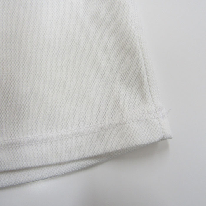 アディダス 半袖Tシャツ ロゴT スポーツウェア トップス メッシュ レディース Lサイズ ホワイト adidas_画像6