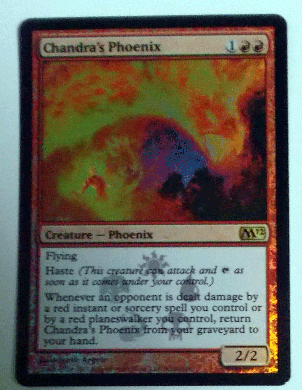ＭTG英語/Foil/Chandra's Phoenix(チャンドラのフェニックス)/基本2012/レア_画像1