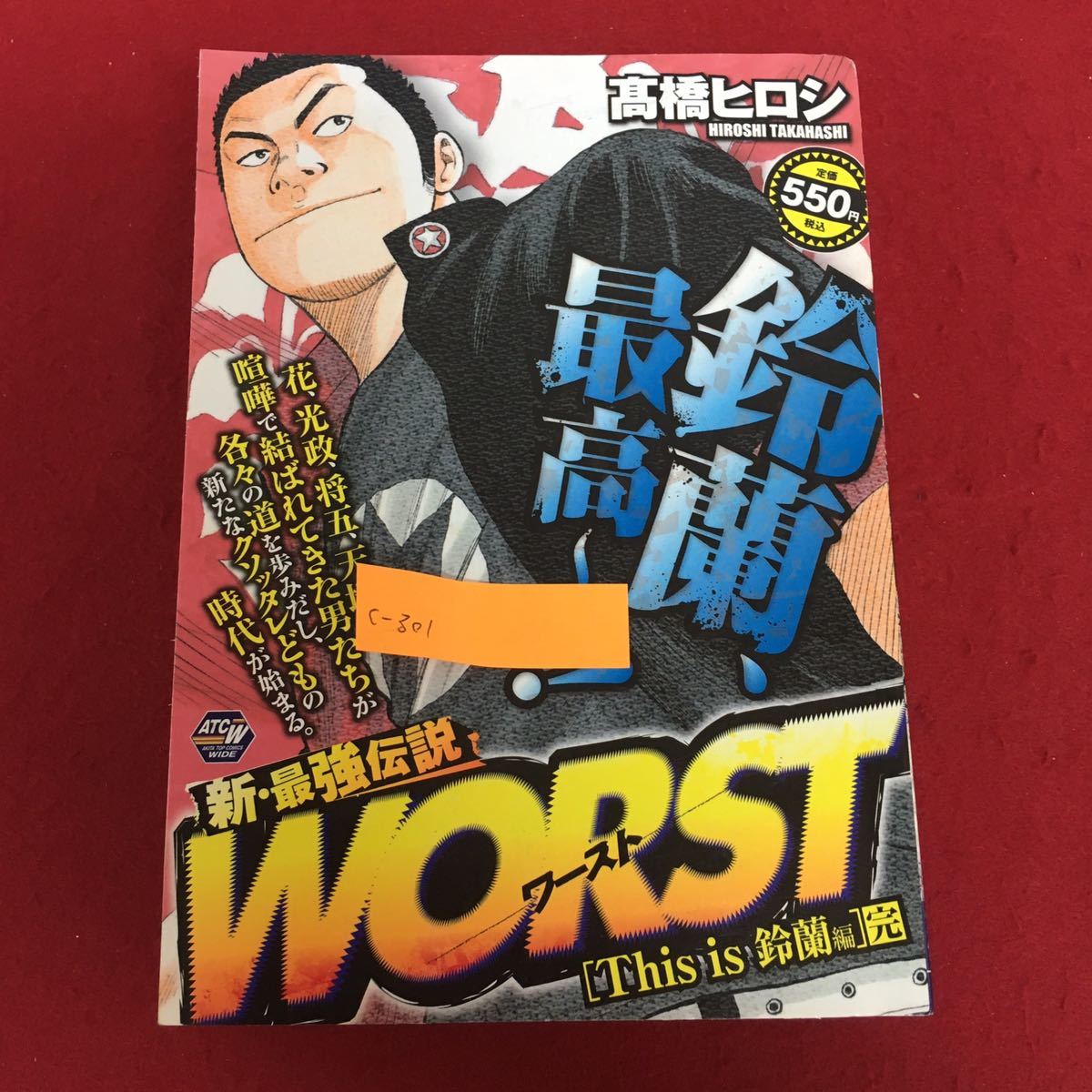 c-301 新・最強伝説 WORST (ワースト) ［This is 鈴蘭編］高橋ヒロシ 著 秋田書店 2015年4月10日初版発行 ワイド版漫画 ※10_画像1