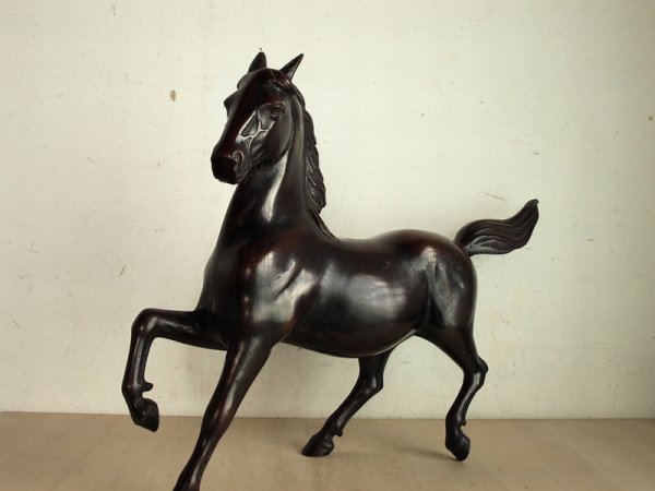  made of metal. horse. ornament metalwork ornament objet d'art interior antique display retro 