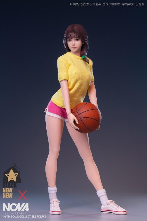 レア新品未開封 NOVA-005 NOVA Studio 『スラムダンク』 SLAM DUNK 赤木 晴子 AKAKI HARUKO １/6 可動フィギュア (検メディコム Medicom)_画像5