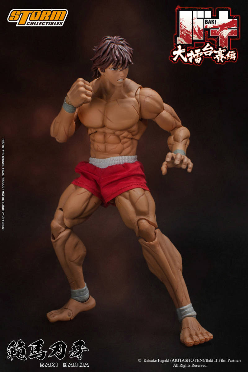 新品未開封 Storm Collectibles 範馬刃牙 Baki Hanma バキ 1/12 フィギュア(検 鉄拳 TEKKEN バンダイ メディコス 超像革命等に)_画像8